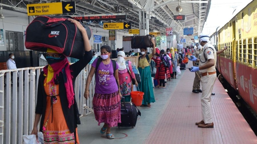 Ranchi railway station.