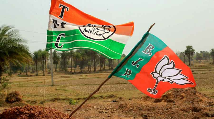 “The BJP is deviating from its policies and backing former Trinamul leaders. That’s why we are contesting against official BJP candidates as Jana Sangh-backed Independents,” said Aditya Prakash Dasgupta, contesting from Englishbazar.