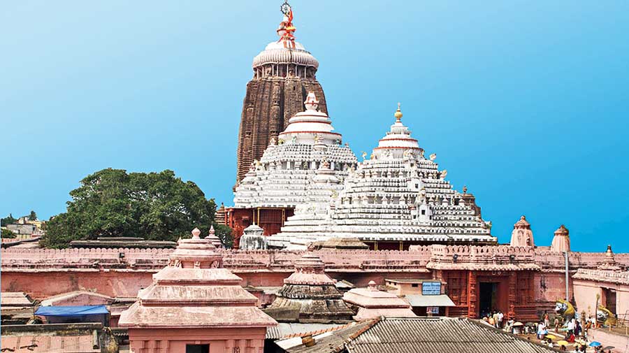 Shree Jagannath Temple in Puri.