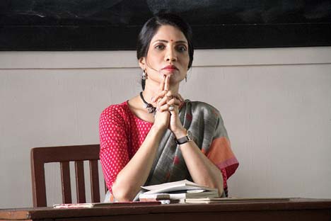 Richa Sharma plays a professor in the film