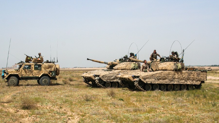 Armoured vehicles in Afghanistan