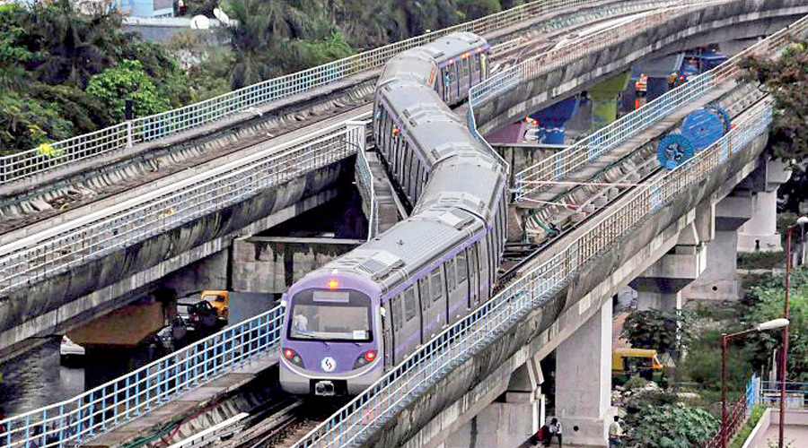 Kolkata Metro Train