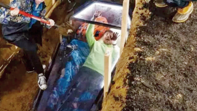 In one of his YouTube stunts, MrBeast spent 50 hours “buried” alive. The video has over 70 million views