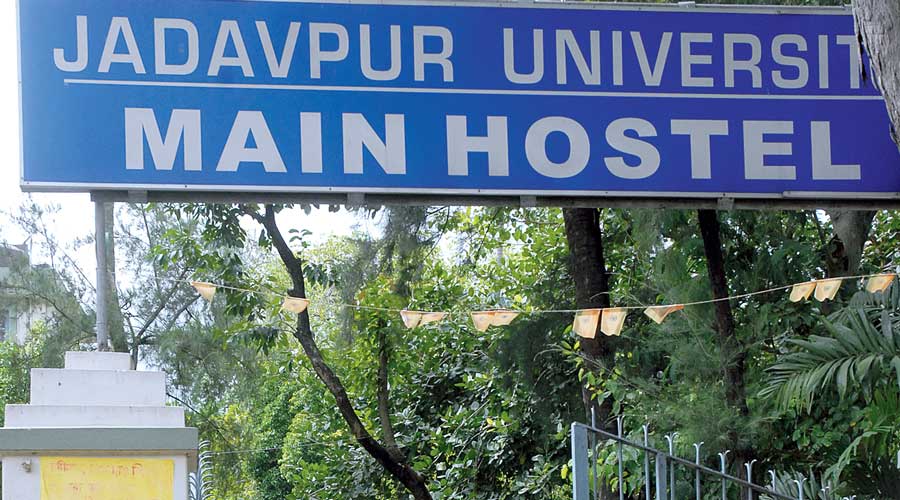 Jadavpur University main hostel.