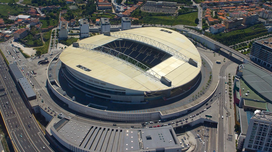 Estádio do Dragão stadium in Porto