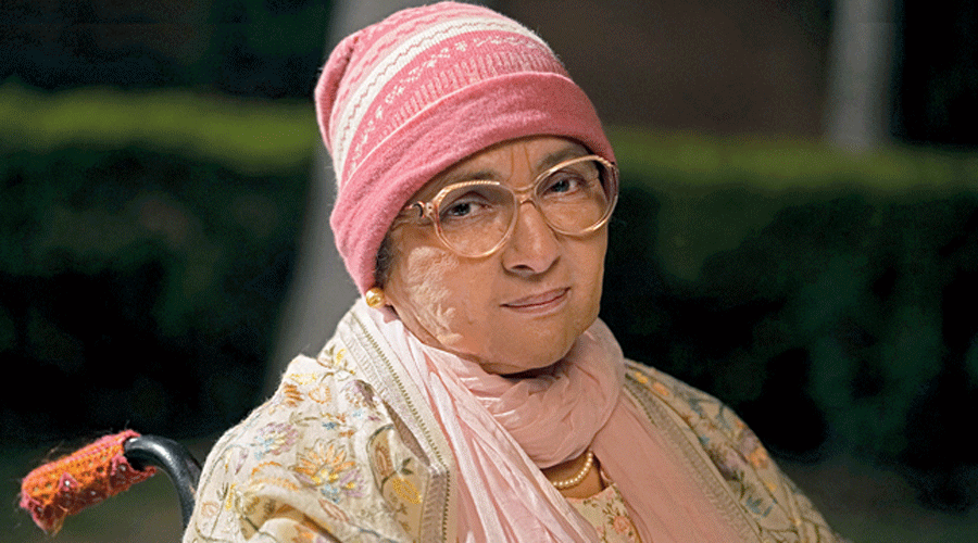 Neena Gupta as Sardar in 'Sardar Ka Grandson'.