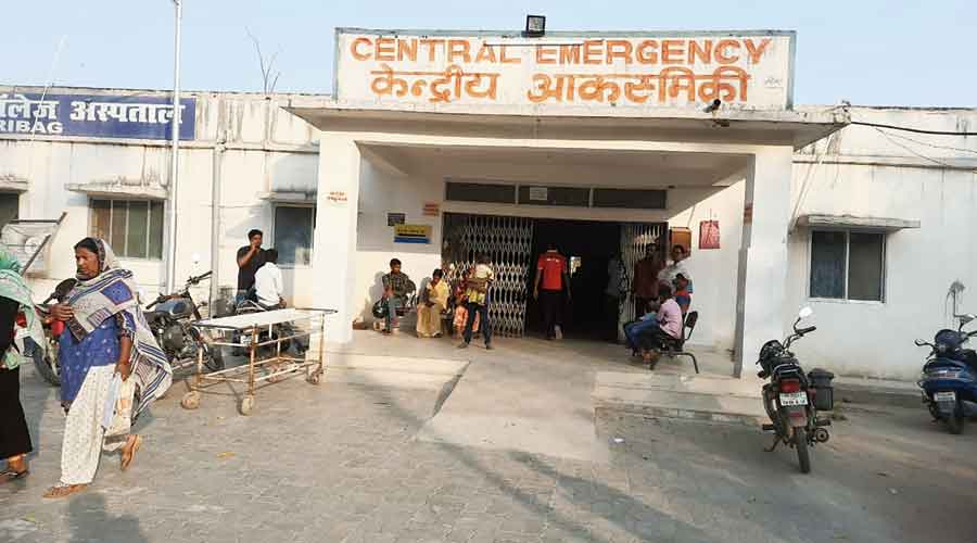 The central emergency unit of the Hazaribagh Medical College and Hospital