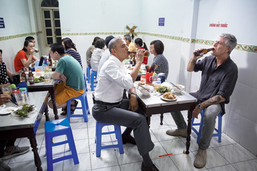 After Anthony Bourdain passed away on June 8, 2018, former US President Barack Obama tweeted: “‘Low plastic stool, cheap but delicious noodles, cold Hanoi beer.’ This is how I’ll remember Tony. He taught us about food — but more importantly, about its ability to bring us together. To make us a little less afraid of the unknown. We’ll miss him.”