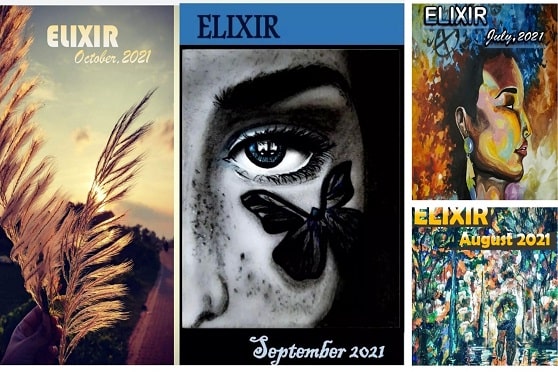 Elixir magazine covers; 