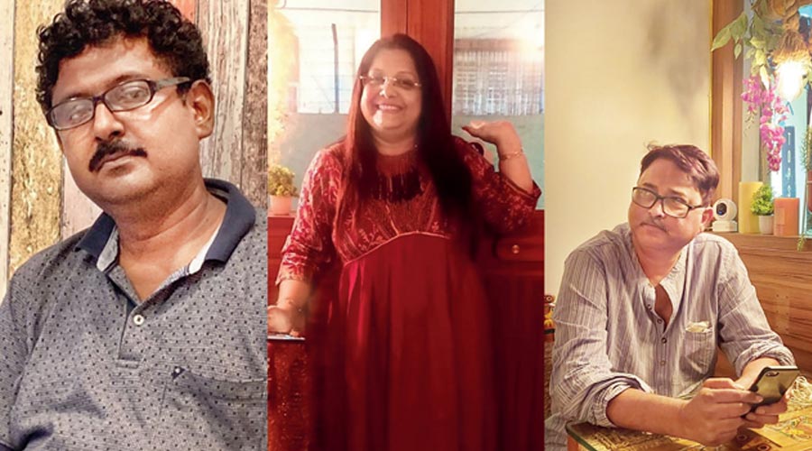 Owners (l-r) Raja Dasgupta, Rakhee Mitra Sarkar and Arindam Srimani