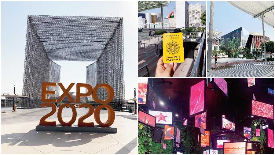 Armed with a passport, go travelling across country pavilions for a tech-forward experience at Expo 2020 Dubai