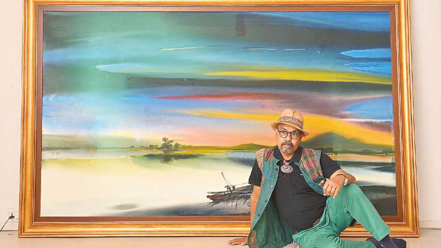 Paresh Maity's solo exhibition across five Indian cities to