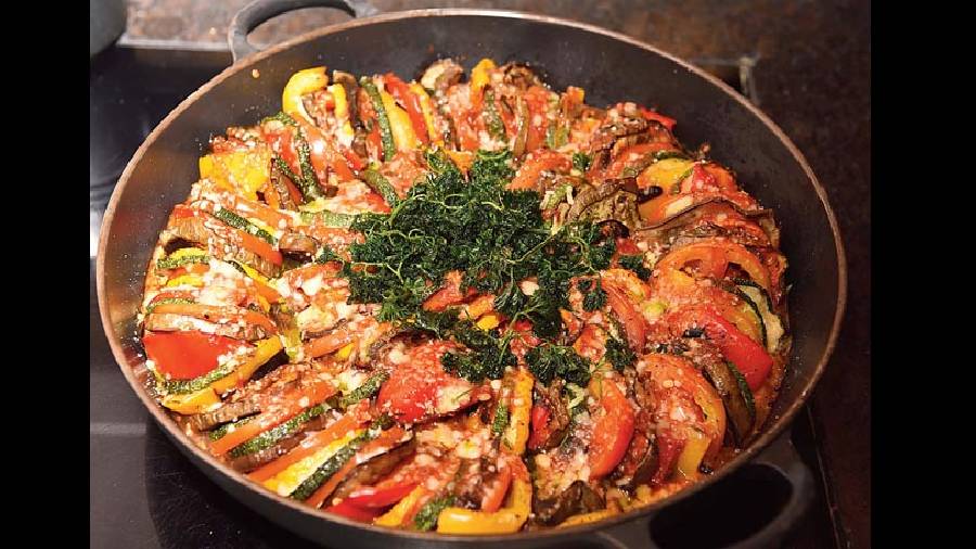The classic Ratatouille is a mainstay of any French dinner and was a hit at Cal27 too