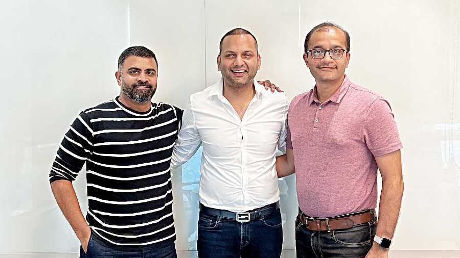(Left to right) Sunder Venketraman, head of creator and content ecosystem, Josh; Vishnu Mohta, co-founder of Hoichoi and executive director of SVF; and, Samir Vora, CMO of VerSe Innovation