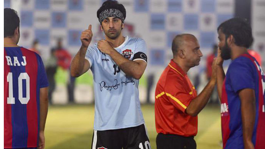 Ranbir Kapoor, Ahan Shetty and More Celebs Play Football Match as Tribute  to Diego Maradona - News18