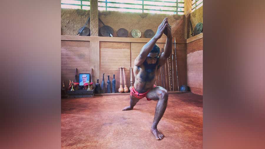 Kalaripayattu can help one grow physically, mentally and spiritually