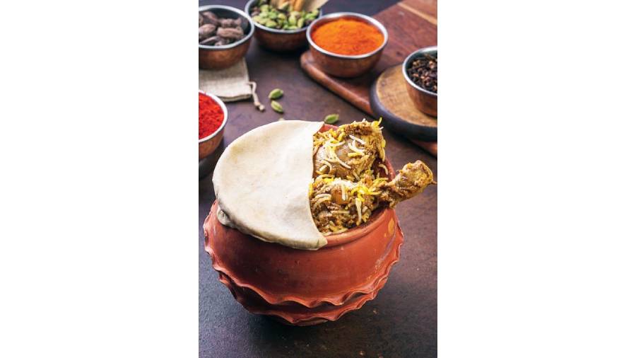 Murgh Pardah Biryani priced at Rs 395