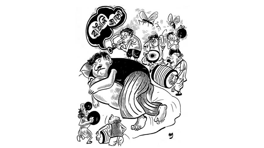 Subhendu Sarkar’s cartoons almost always have a socio-political message