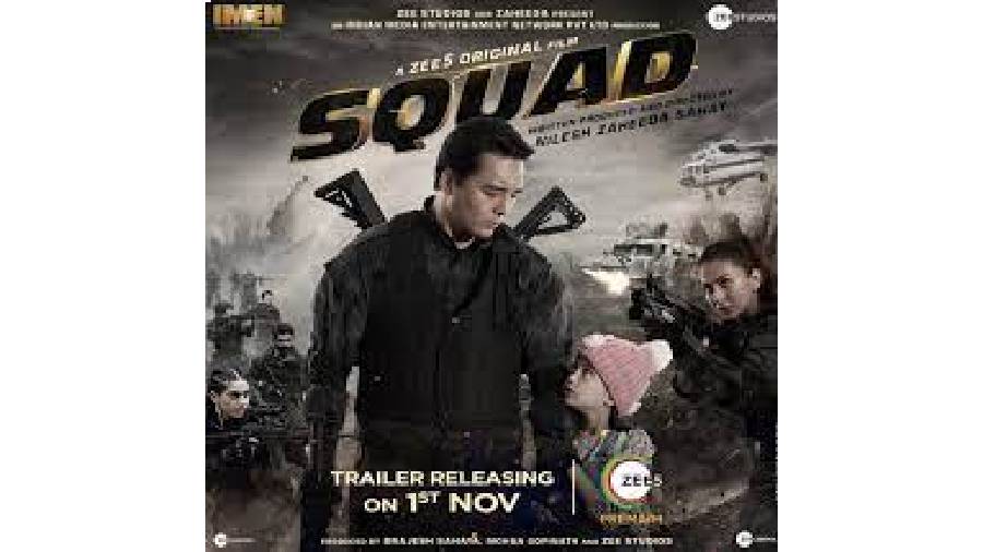 Poster of , Squad, Rinzing’s first film.