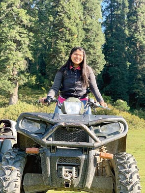 ATV rides are the in thing now