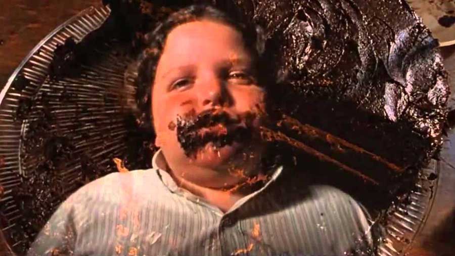 The cake scene from Matilda (1996 film)
