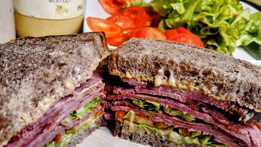 Sandwiches from Calcutta Deli could feature in any Enid Blyton picnic basket