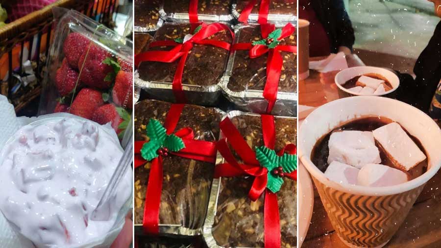 From desserts to hot beverages, try these treats during the winter