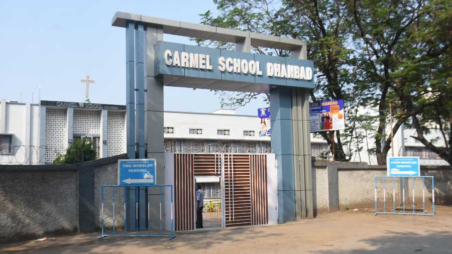 Carmel School Dhanbad, on Wednesday.