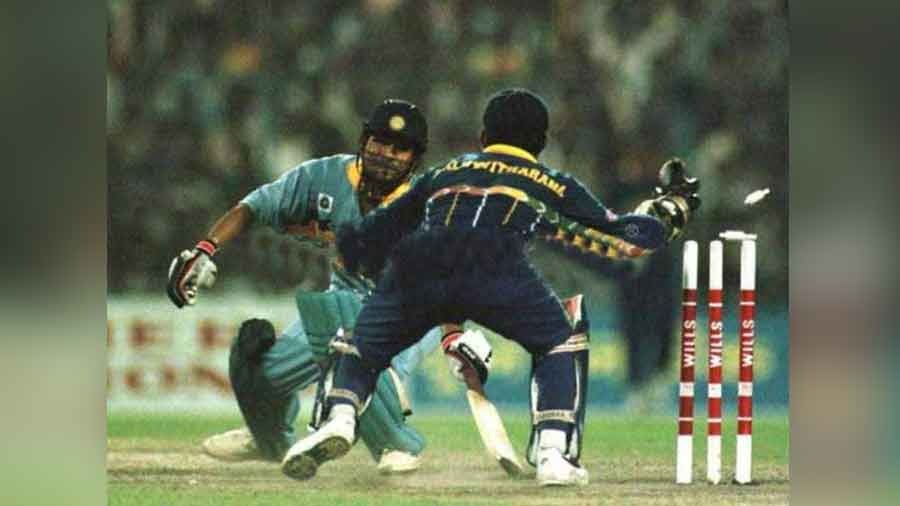 Eden Gardens witnessed the infamous India-Sri Lanka World Cup semi-final in 1996