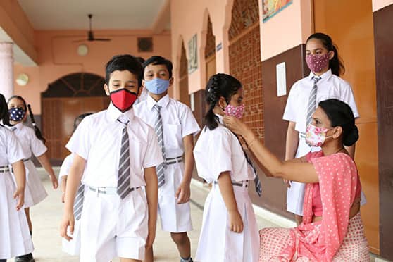 Several other states have resumed physical classes for primary school students, including Tamil Nadu, Kerala and Rajasthan.