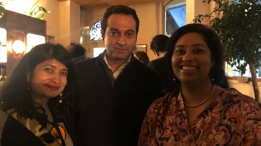 Kavita Reddy, Nitish Kapoor and Reshom Majumdar