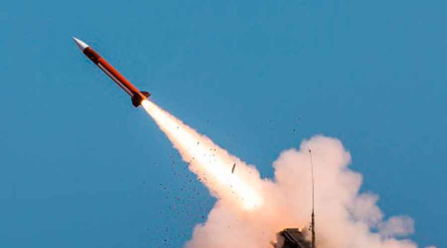 The missile launch was detected around 2227 GMT from North Korea’s Jagang province towards the ocean off its east coast.