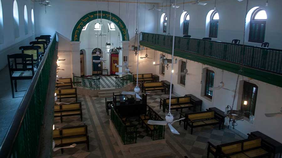 The Neveh Shalom Synagogue, built in 1831