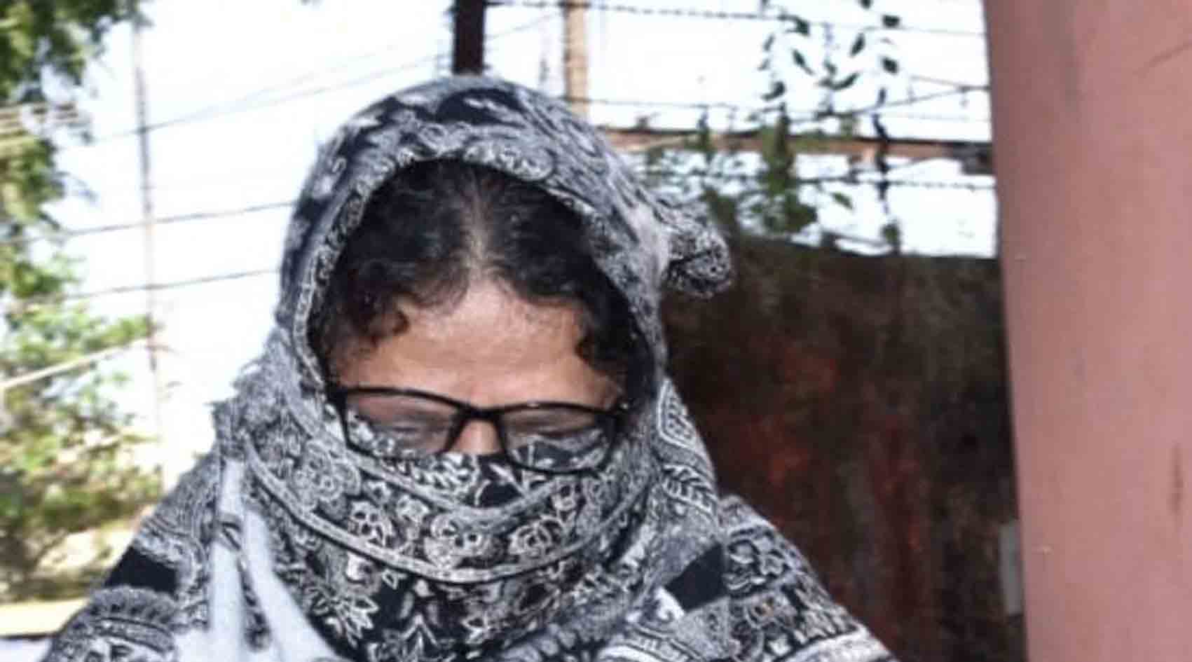 Nasrin Khatoon after her arrest