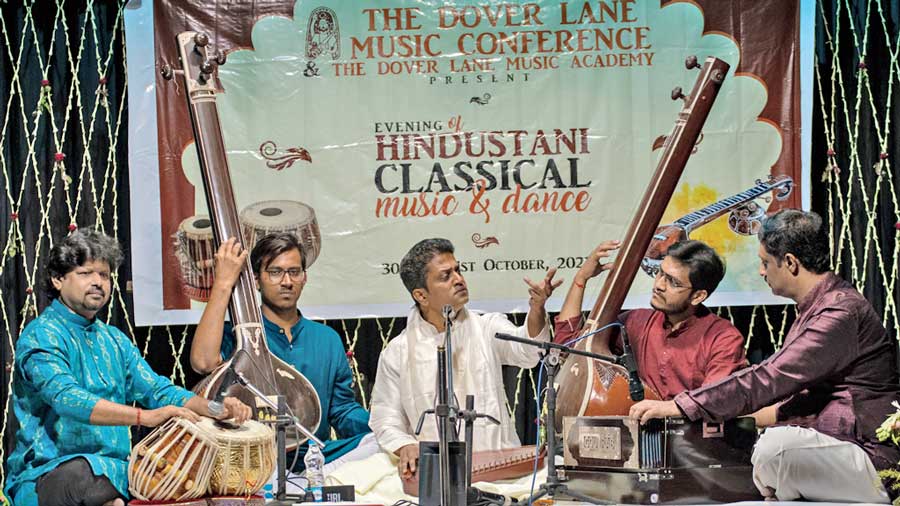 Kumar Mardur at Evening of Hindustani Classical Music and Dance.