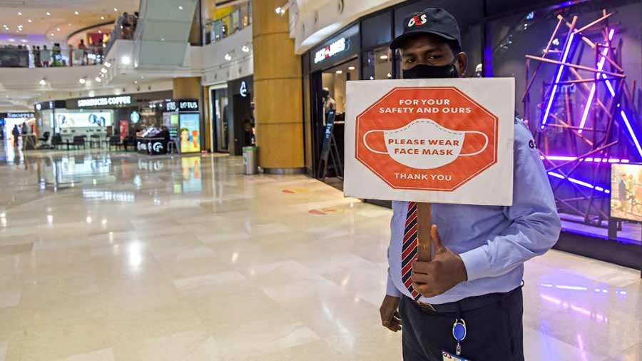 Although the sale draws big crowds, the mall authorities ensured that all precautions were taken by mandating that shoppers wash their hands before entering, checking their temperature and reminding them to wear masks.