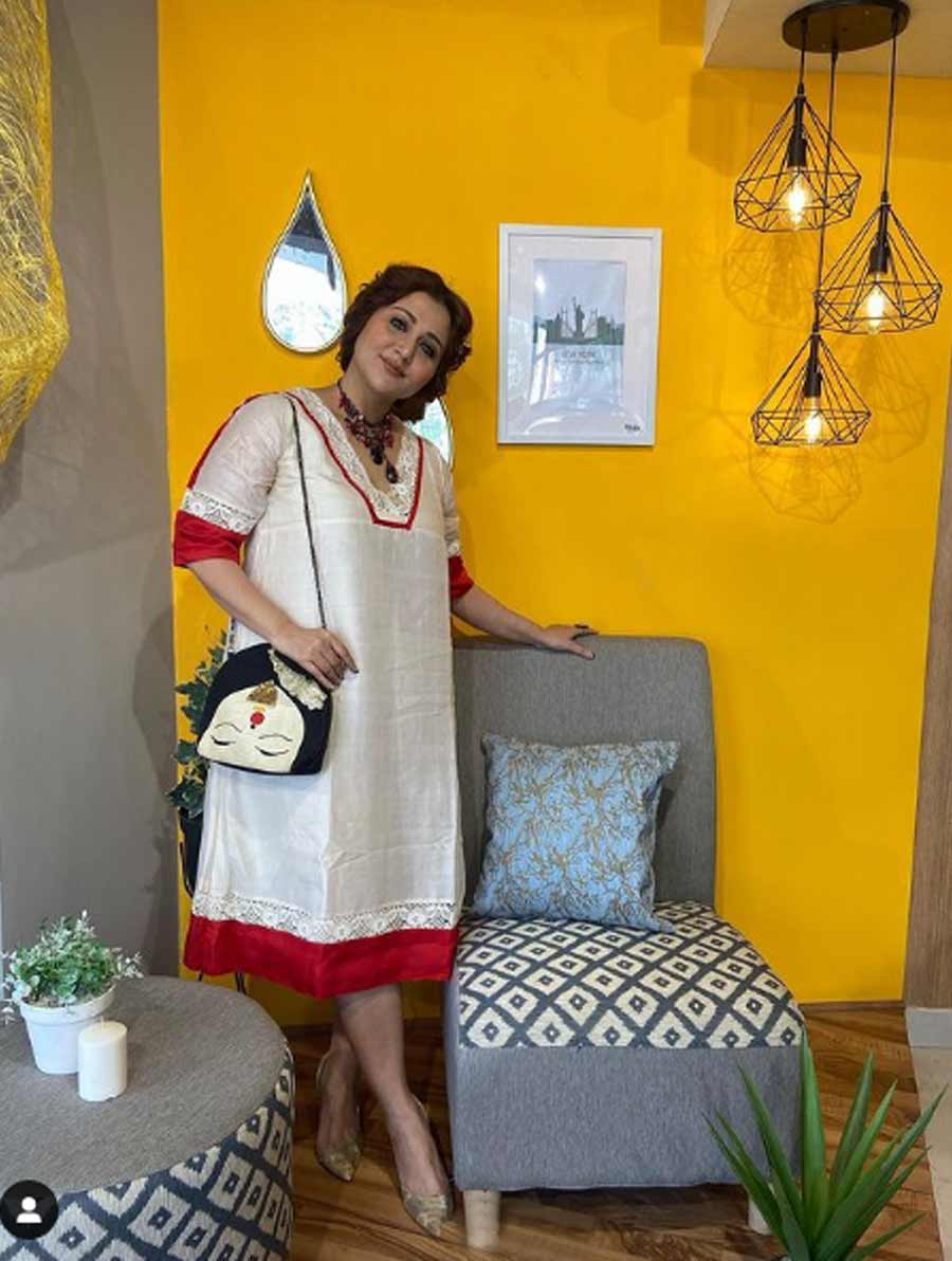 COZY CORNER: Actor Swastika Mukherjee posted this photograph on her Instagram handle on Wednesday, November 24 
