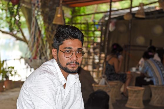 Rishav Baidya, the brain behind the cafe, is a 2020 Bengali postgraduate student of Jadavpur University.
