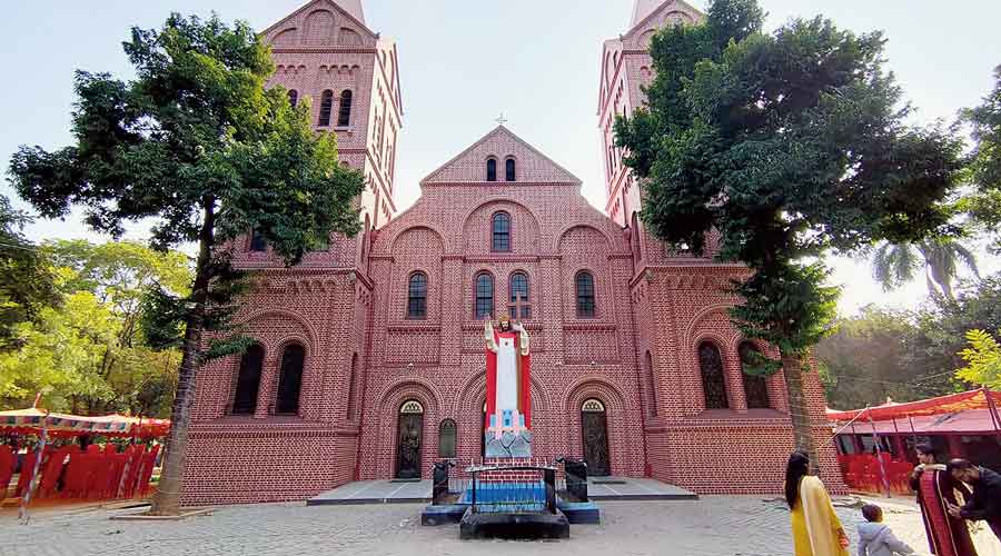 The St. Mary’s Cathedral in Ranchi. 