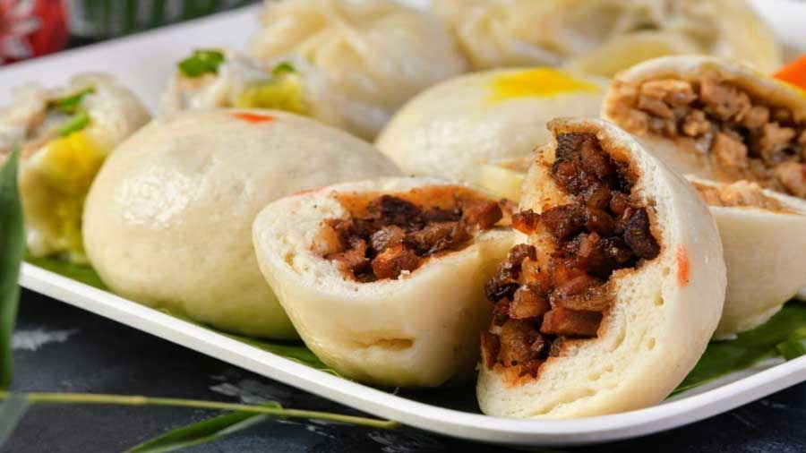 Char Siu Pork Steamed Bao 