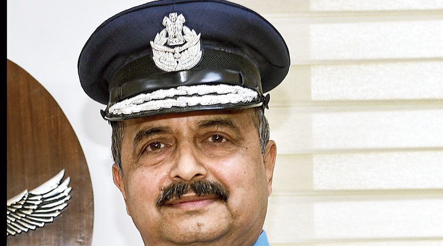IAF chief VR Chaudhary 