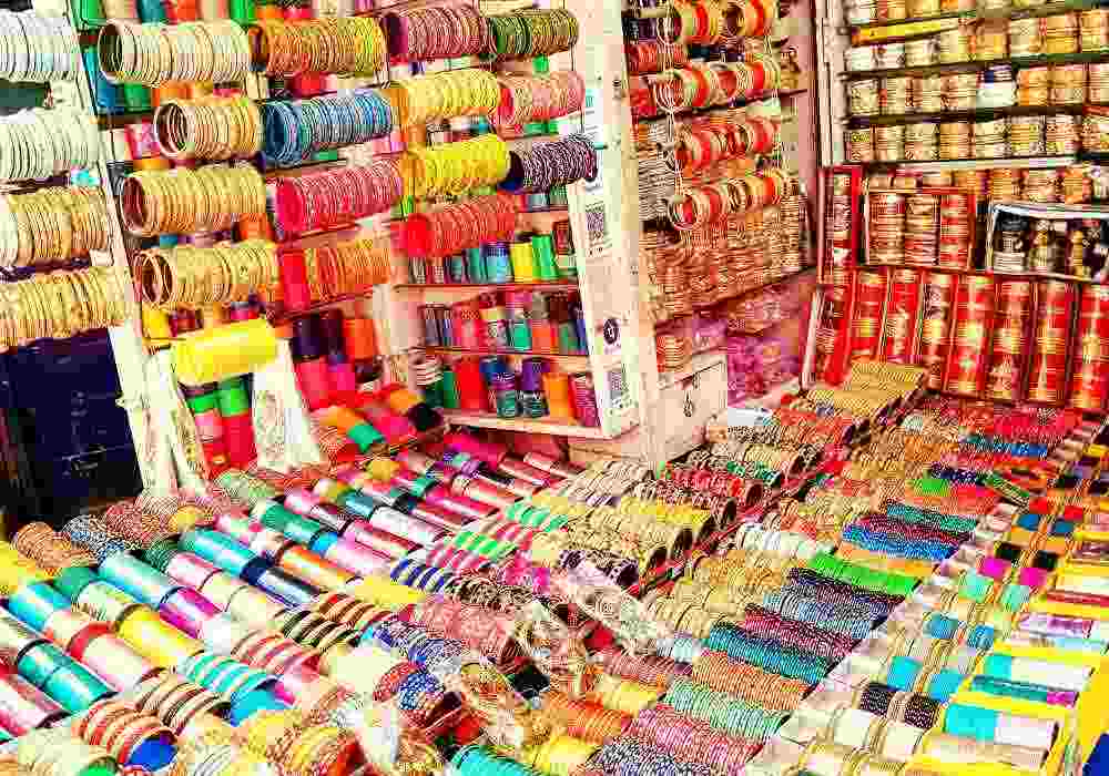 No look is complete with bangles, especially a festive look! Drop by the hawkers just outside New Market for glass, plastic or cloth bangles, whatever suits you best. Priced between Rs 100 and Rs 750, the variety will leave you spoilt for choice. 