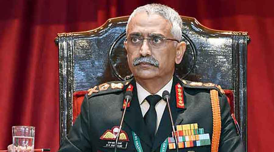 Army Chief General MM Naravane seen wearing Indian Army's new