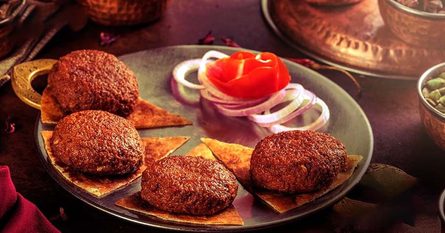 GALOUTI KEBAB FROM OUDH 1590: This melt-in-the-mouth (yes, literally!) mutton kebab is a no-brainer when it comes to a wholesome meal on the go. While Oudh is also known for its biryani, this Awadhi special made from mutton paste marinated with special spices, is a steal. Have it JLT or pair it with lacchha paratha and coriander-mint chutney. 