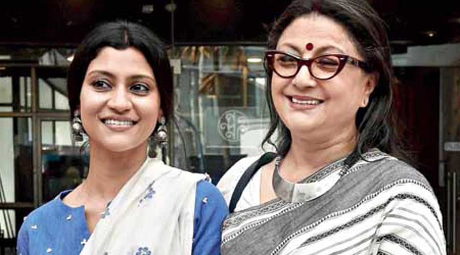Aparna Sen with Konkona Sensharma 