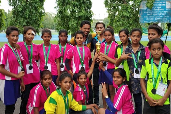 The Kolkata Warriors Athletic Club women’s hockey team.