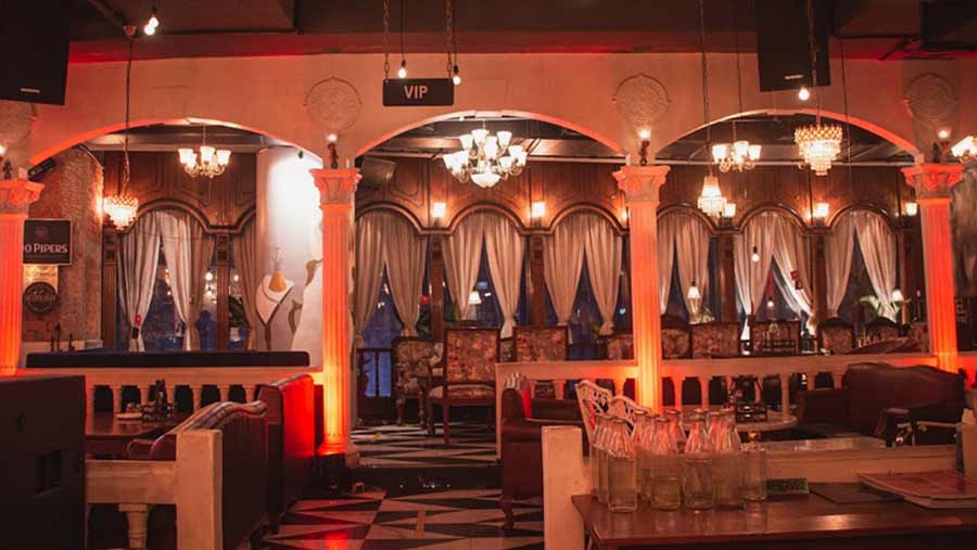 The interiors of Sabka Club