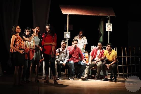 Theatre group Ankur staged Eka Ki? at Gyan Manch on September 25. 