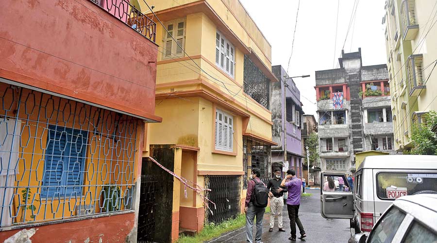 Subir Chaki’s house on Kankulia Road.