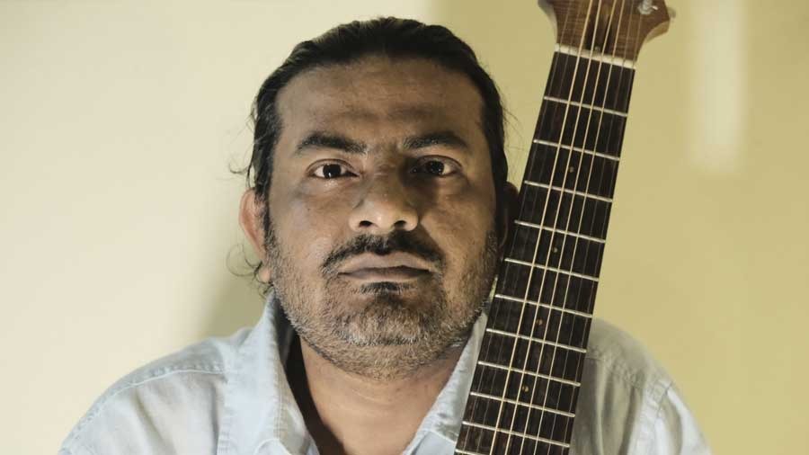 ‘My grandmother gifted me a guitar when I was 11, and since then, the instrument has stuck with me,’ says Mukherjee